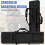 LASUK 36" Double Rifle Case Soft Gun Bag Tactical Backpack, Black 6