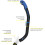 Cressi Cressi Ikarus & Orion, Black/Blue 3