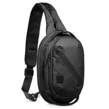 Savior Equipment Obscura Sling Bag Tactical EDC Crossbody Case Pistol Bag, Low-Profile Design Holster Compatible Single Pistol Soft Case with Rapid Ac