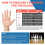 FURBBION Bowling Gloves - Wrist Support & Positioner - Right Hand M 2