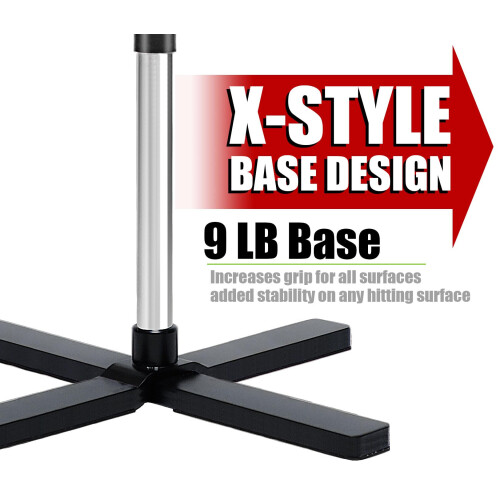 Portable Adjustable Height 24"-37" Baseball/Softball Batting Tee 2