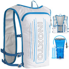 INOXTO Running Hydration Vest Backpack,Lightweight Insulated Pack with 1.5L Water Bladder Bag Daypack for Hiking Trail Running Cycling Race Marathon f