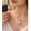925 Silver Pearl Pendant with Crystal Detail 2