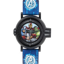 Marvel Avengers Kids Digitale Projectiewatch met 10 Beelden, Comfortabele Band, Duurzaam Ontwerp