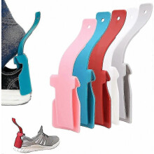 Lazy Shoe Helper Portable Shoe Lifting Helper Handled Plastic Shoehorn For Men