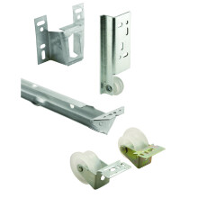 Kit de reparación de rieles para cajones Prime-Line MP7137, 22-5/8 pulg., riel de acero y guías (1 juego)