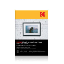 Kodak 270 Gsm A4 Glänzendes Fotopapier - Wasserfest, 20 Blätter, Für Alle Tintenstrahldrucker