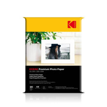 Kodak 200 Gsm A4 Glanzend Fotopapier - Waterbestendig, Verpakking Van 20 Vellen
