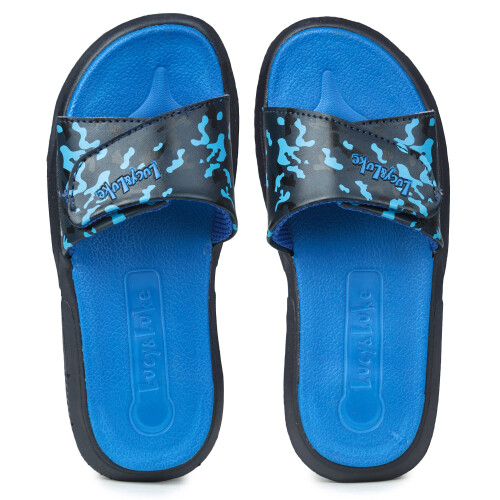 Liberty Liberty Boy Hippo-8Td Blauwe Slipper-33