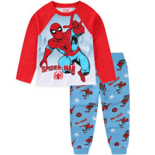 Marvel Spider-Man Jungen 2-teiliges Set mit Langarmshirt und Hose für Kleinkinder und große Kinder