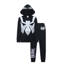 Marvel Venom Jungen Zip-Up Hoodie und Hosen Set für große Kinder