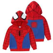 Sudadera con Capucha de Forro Polar Spider-Man para Niños Pequeños Roja