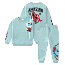 Marvel Spider-Man Jungen 2-teilige Sweatshirt- und Hosen-Sets für Kleinkinder und große Kinder