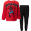 Marvel Marvel Avengers Spider-Man Jungen Fleece Pullover und Hose Set Schwarz/Rot 4T 1
