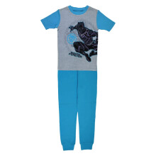 Conjunto de pijama de algodón ajustado Marvel para niños, Pantera Negra, 2 piezas, 2T