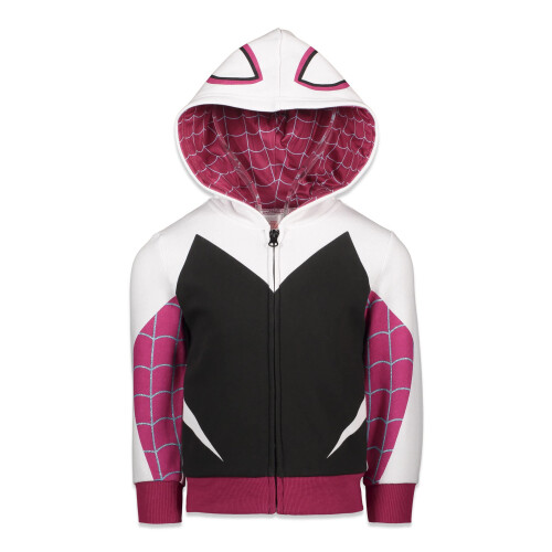 Marvel Marvel Spider-Man Spider-Gwen Ghost Spider Sudadera con Capucha Niña 5T