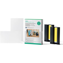 Pack Aufkleber und Fotopapier - CRICUT - StickerPix Print + Cut - 72 Blätter - 2 Tintenpatronen