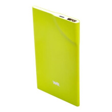 WE Externe Batterie 3200mAh 1 USB-Anschluss 1A - Touch-Taste - Grün