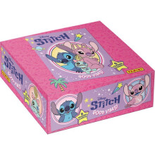 Sammelkartenbox - PANINI - Stitch - 24 Packungen - 144 Karten - Besondere Sammelkarten