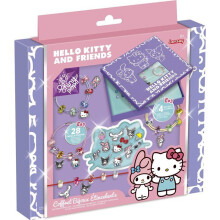 Kreatives Hobby - LANSAY - GLITZERSCHMUCKSET - HELLO KITTY - Ab 6 Jahren