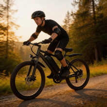 26" Electric Bike 48V13AH Remove Battery 7-speed