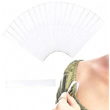 36Pcs Self Adhesive Double-Sided Fashion Body Tape, Safe tape Clear Bra Tape for Butt Pads Body Clothing
