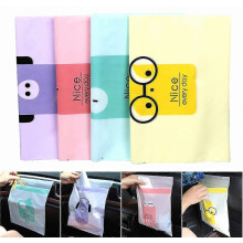 60PCS Easy Stick-On Disposable Car Trash Bag, Leakproof Vomit Bag, Beautiful Kitchen Storage Bag, Durable