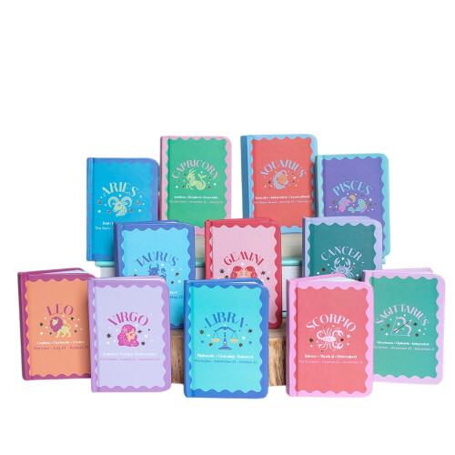 Something Different Zodiac Zest Star Sign A7 Notebook (Pack of 12)