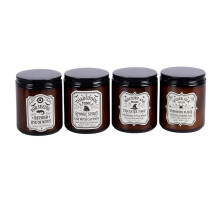 Something Different Apothecary Witch Halloween Candle Jar (Pack of 4)