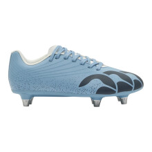 (8 UK, Grey) Canterbury Mens Stampede Groundbreak Pro Soft Ground Rugby Boots
