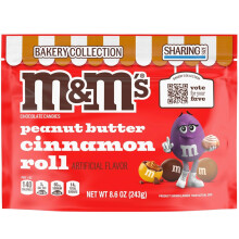 M&M’s Peanut Butter Cinnamon Roll Sharing Size (243g)