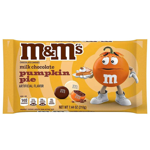 M&M Milk Chocolate Pumpkin Pie Share Size (210g)