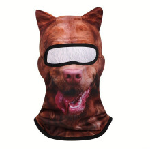 (B4) 3D Cat Animal Balaclava, Full Face Hood Ski Mask,Animal Face Cover for Skiing Motorcycle Motocross