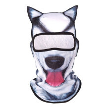 (B2) 3D Cat Animal Balaclava, Full Face Hood Ski Mask,Animal Face Cover for Skiing Motorcycle Motocross