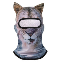 (B3) 3D Cat Animal Balaclava, Full Face Hood Ski Mask,Animal Face Cover for Skiing Motorcycle Motocross