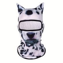 (B6) 3D Cat Animal Balaclava, Full Face Hood Ski Mask,Animal Face Cover for Skiing Motorcycle Motocross