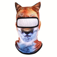 (B1) 3D Cat Animal Balaclava, Full Face Hood Ski Mask,Animal Face Cover for Skiing Motorcycle Motocross
