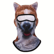 (B10) 3D Cat Animal Balaclava, Full Face Hood Ski Mask,Animal Face Cover for Skiing Motorcycle Motocross