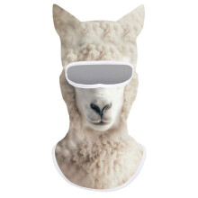 (B17) 3D Cat Animal Balaclava, Full Face Hood Ski Mask,Animal Face Cover for Skiing Motorcycle Motocross