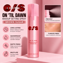 ONE/SIZE On 'Til Dawn Waterproof Makeup Setting Spray 143mL, Long Lasting, Oil Control, Matte Finish, No Glitter 2. Updated Product