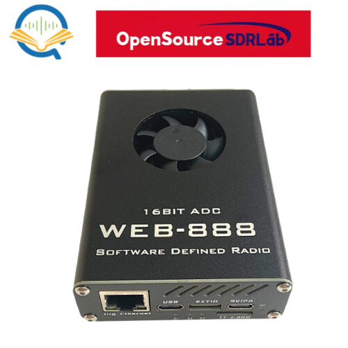 OpenSourceSDRLab Web-888 FPGA Demo-Board, 16-Bit-ADC, 62 MHz Bandbreite, Web-SDR 2
