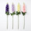 Homescapes Artificial Delphinium Stems, Set of 4, Multi-Colour (108cm) 4