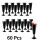 (60 PCS) Black Reusable Plastic Cocktail Champagne Cups 160ml 5.5oz Stackable Easy Clean Assemble Drink Cups for Pudding Cake 1