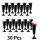 (30 PCS) Black Reusable Plastic Cocktail Champagne Cups 160ml 5.5oz Stackable Easy Clean Assemble Drink Cups for Pudding Cake 1