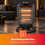 GEEPAS Geepas 1200W Halogen Heater Portable Instant Heating 3 Heat Settings 6