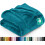 Utopia Bedding Soft Fleece Bed Blanket Twin Size Turquoise (60x80 Inch) 1