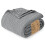 Love's cabin 100% Cotton Muslin Blanket Throw for Couch, Medium Grey 1