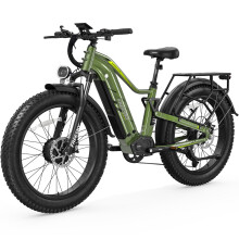 Freesky Eurostar-Turbo-M-410 Electric Bike, Green