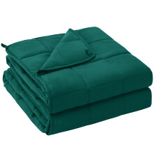 yescool King Size Weighted Blanket for Adults 20lbs, 80” x 87”, Green