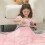 yescool Weighted Throw Blanket 7lbs, 41" x 60", Pink Grey 4